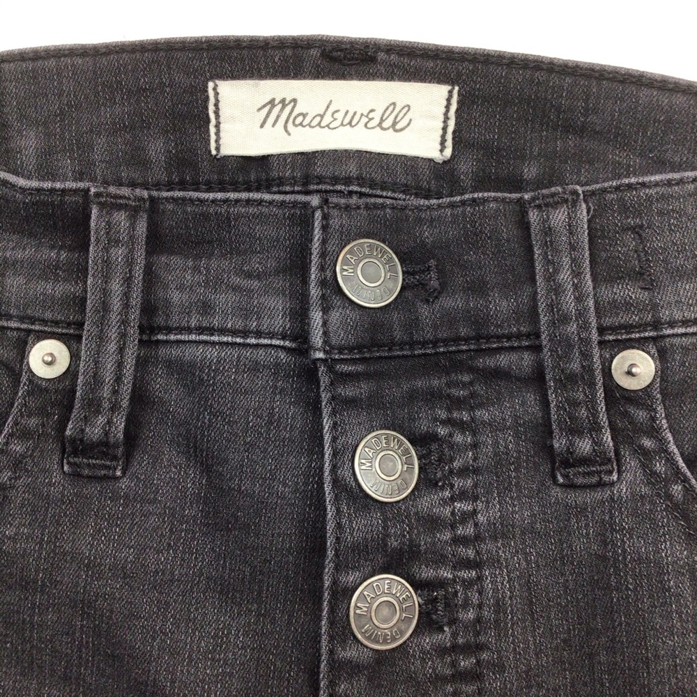 Madewell 9” High Rise Skinny Jeans Button-fly Tall - Picture 11 of 15